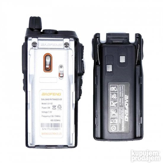 Baofeng UV 82 Dual Band 8w Original - Slika 2