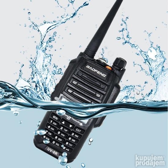 Baofeng UV9R Vodootporna Toki Voki Radio Stanica NOVO UV 9R - Slika 5