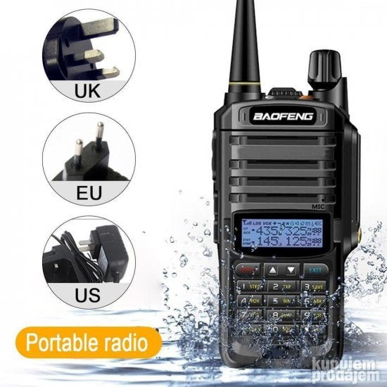 Baofeng UV9R Vodootporna Toki Voki Radio Stanica NOVO UV 9R - Slika 8