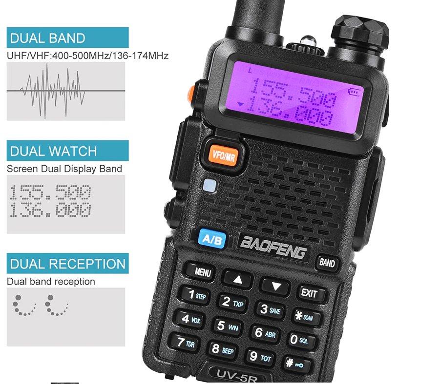 Baofeng radio stanica BF UV 5R Baofeng radio stanica BF UV 5R - Slika 3