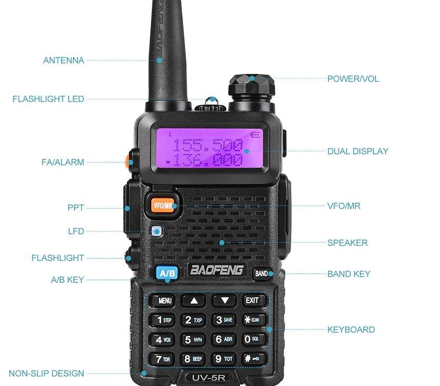 Baofeng radio stanica BF UV 5R Baofeng radio stanica BF UV 5R - Slika 5