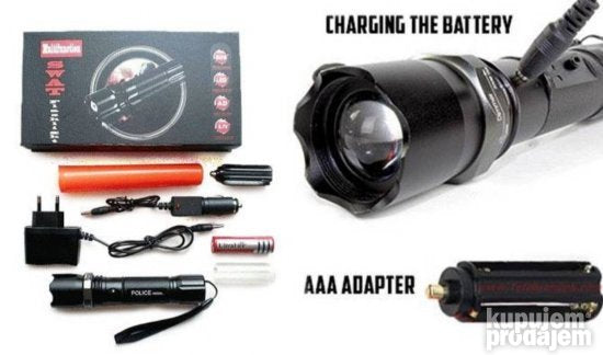 Baterijska lampa Lampa Swat