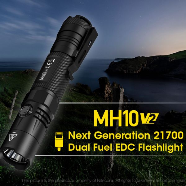 Baterijska lampa NITECORE MH10 V2 SET - Slika 4