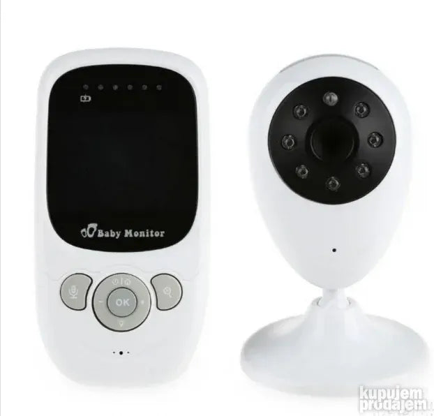 Bebi monitor bebi alarm sa kamerom i termometrom monitor - Slika 2