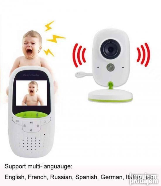 Bebi monitor kamera Video Bebi Alarm VB 602 - Slika 2