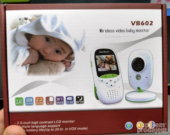 Bebi monitor kamera Video Bebi Alarm VB 602 - Slika 7
