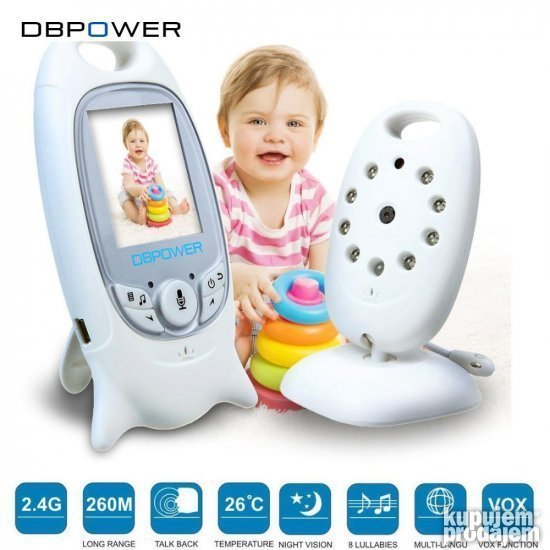 Bebi monitor kamera Video Bebi alarm VB 601 - Slika 3