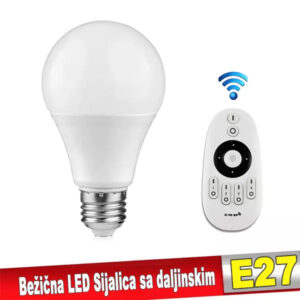 Bezicna LED Sijalica sa daljinskim 9w