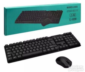 Bezicna Tastatura i Mis Set TJ 808