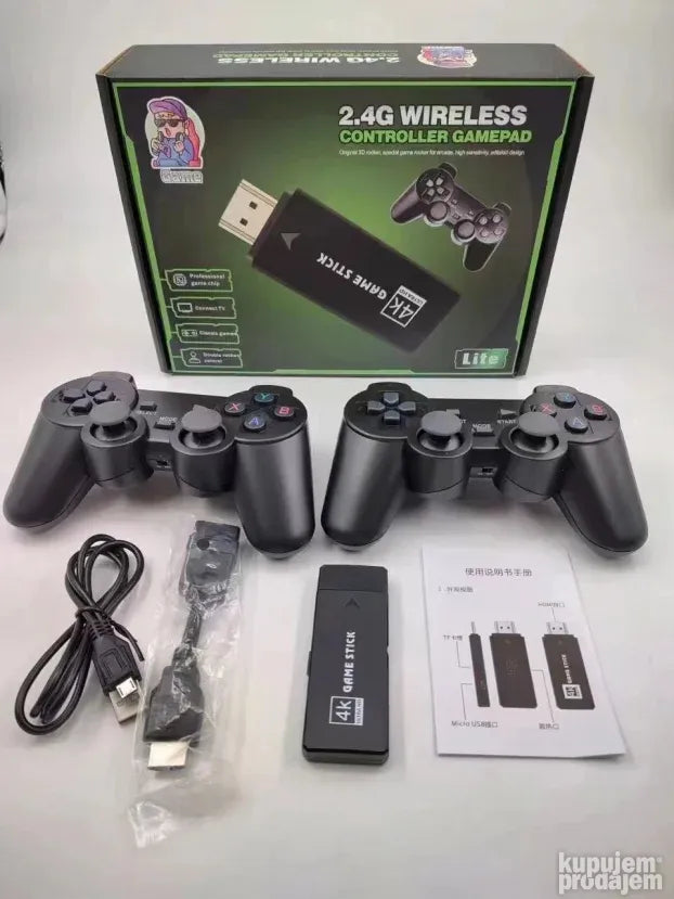 Bezicni Kontroler Gamepad sa 3000 ugradjenih igrica