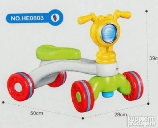 Bicikl sa 4 tocka za bebe - Slika 5