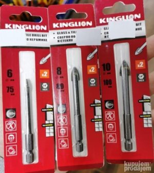 Bitovi burgije za staklo i keramiku 6 8 10mm