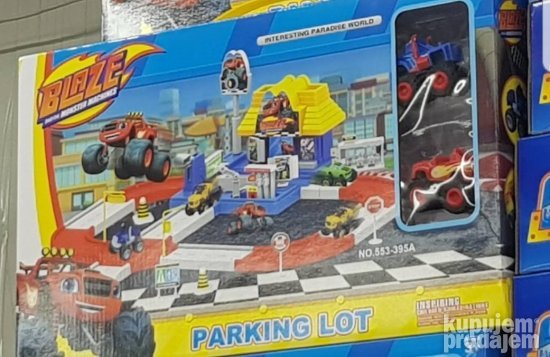 Blaze parking lot Trkacki set blejz - Slika 2