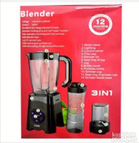 Blender 3in1 Sokovnik DSP 2020 - Slika 2