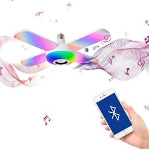 Bluetooth LED Sijalica sa Zvucnikom i Daljinskim Upravljacem