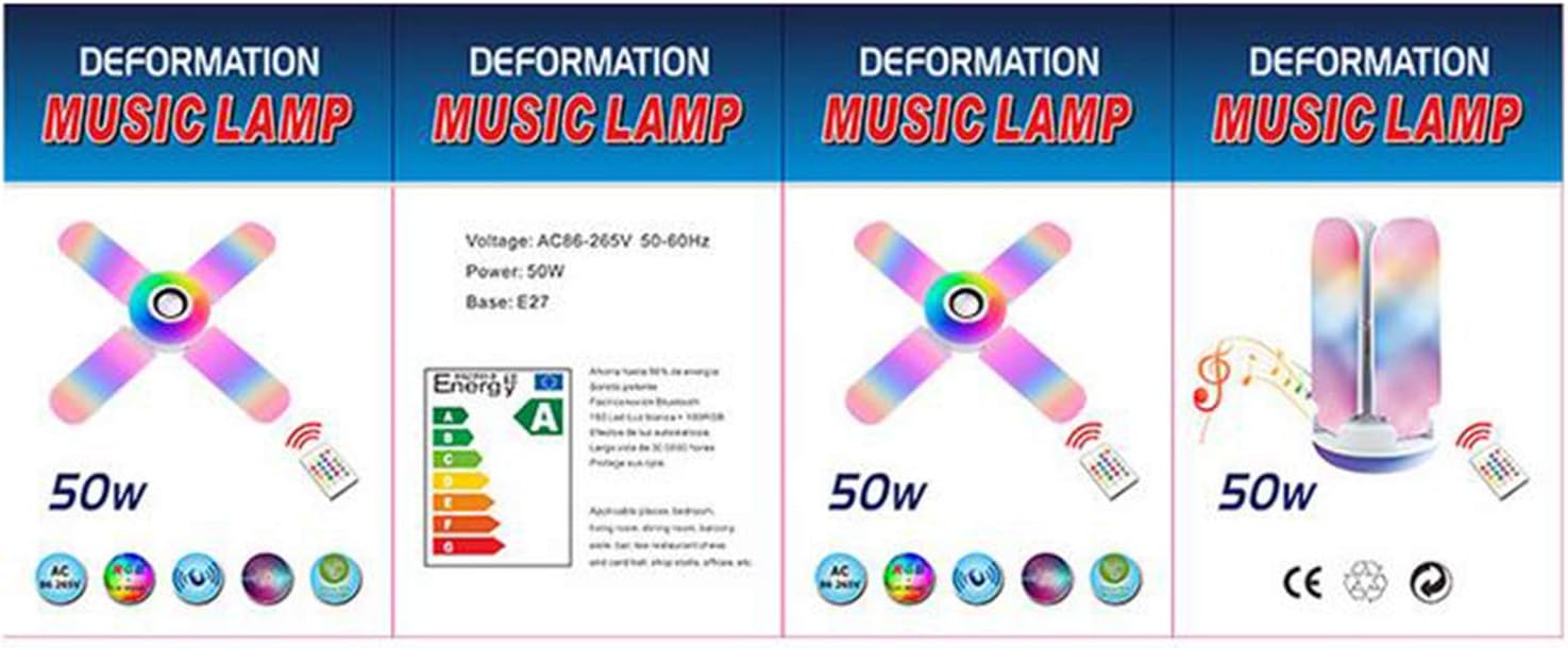 Bluetooth LED Sijalica sa Zvucnikom i Daljinskim Upravljacem - Slika 6