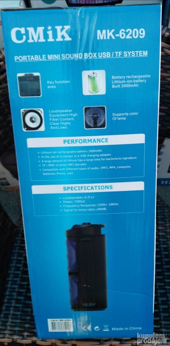Bluetooth Zvucnik CMIK 6209 - Slika 4