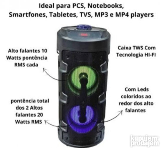Bluetooth Zvucnik sa Mikrofonom MK 8896