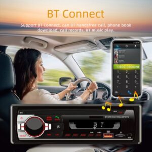 Bluetooth auto radio MP3 plejer LCD