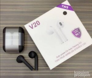 Bluetooth bezicne slusalice TWS V20 crne