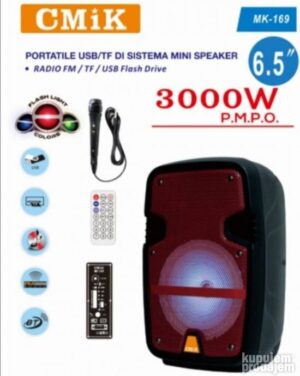 Bluetooth bezicne zvucnik Cmik 169