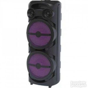 Bluetooth blutut zvucnik 2×8 ZQS 8208 KaraokeUSBAUXFMSD