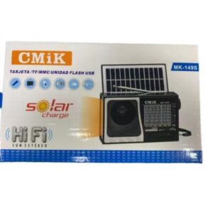 Bluetooth kamping solarni radio CMIK MK 149S