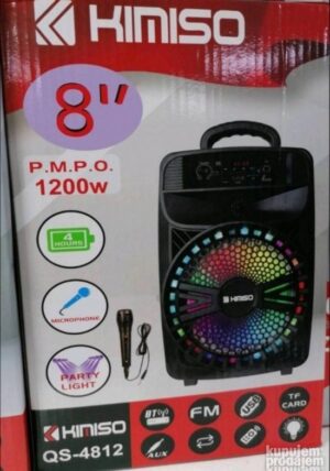 Bluetooth karaoke zvucnik Kimiso QS 4812