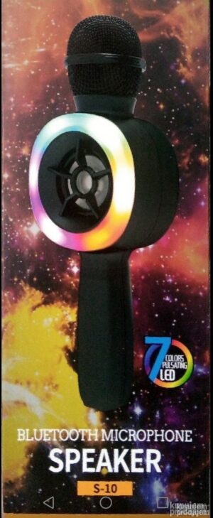 Bluetooth mikrofon S 10 karaoke mikrofon