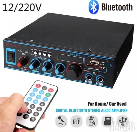 Bluetooth pojacalo BT 309A A - Slika 2