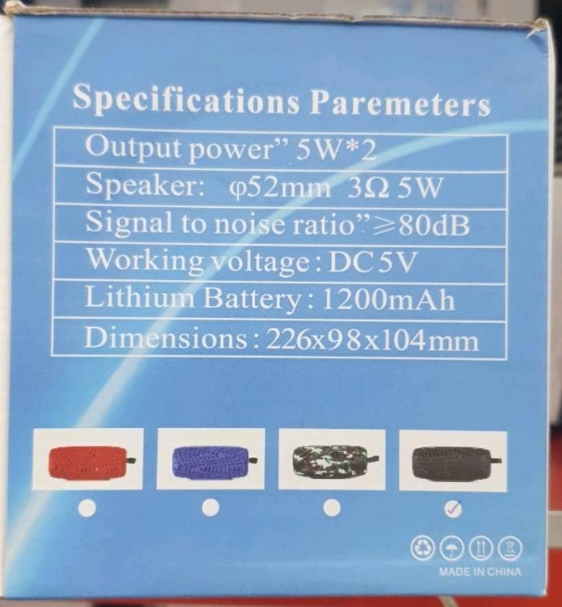 Bluetooth zvucnik C8 Bluetooth zvucnik C8 - Slika 4