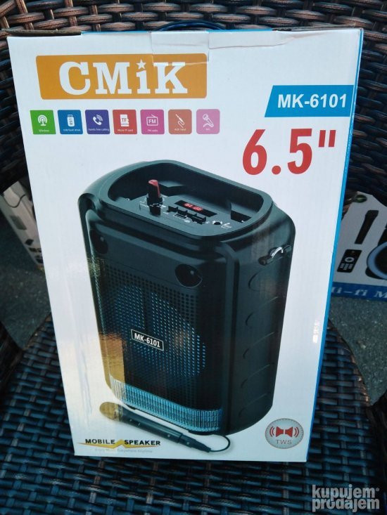 Bluetooth zvucnik CMIK 6101 - Slika 3