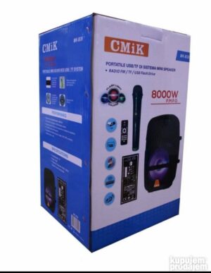 Bluetooth zvucnik CMIK B 26 zvucnik 8 incha