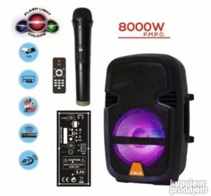 Bluetooth zvucnik CMIK B 26 zvucnik 8 incha