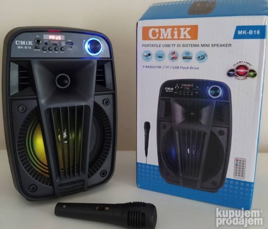 Bluetooth zvucnik CMiK MK B16