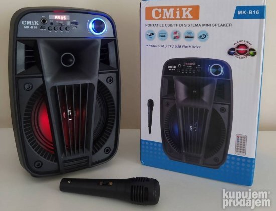 Bluetooth zvucnik CMiK MK B16 - Slika 6