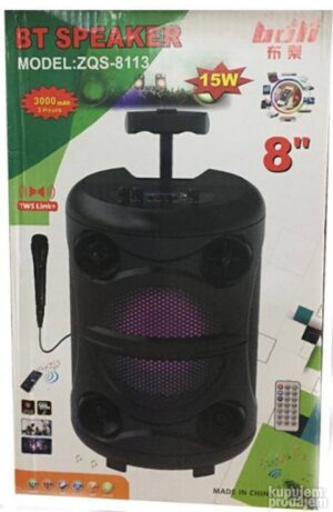 Bluetooth zvucnik ZQS 8113 veliki prenosivi zvucnik