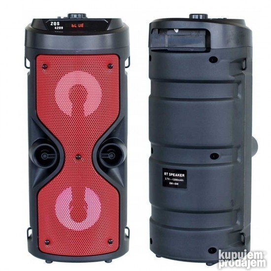 Bluetooth zvucnik ZQS4209 - Slika 4