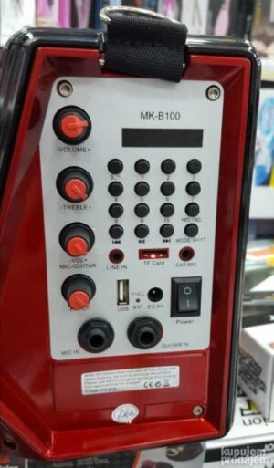 Bluetooth zvucnik karaoke MK B100