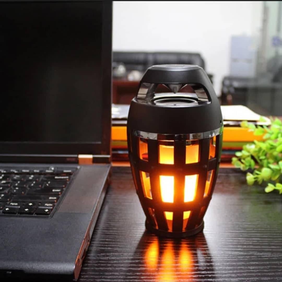 Bluetooth zvucnik lampa sa imitacijom plamena Bluetooth zvucnik lampa sa imitacijom plamena - Slika 3