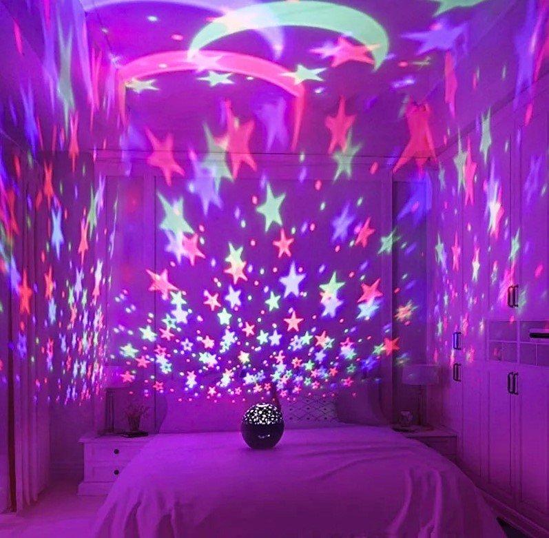 Bluetooth zvucnik led laser projektor zvezdano nebo - Slika 3