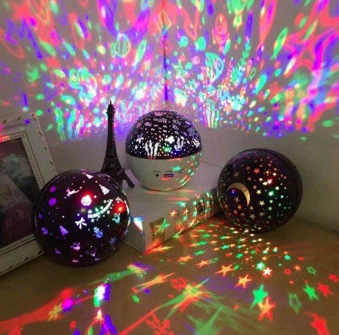 Bluetooth zvucnik led laser projektor zvezdano nebo - Slika 6
