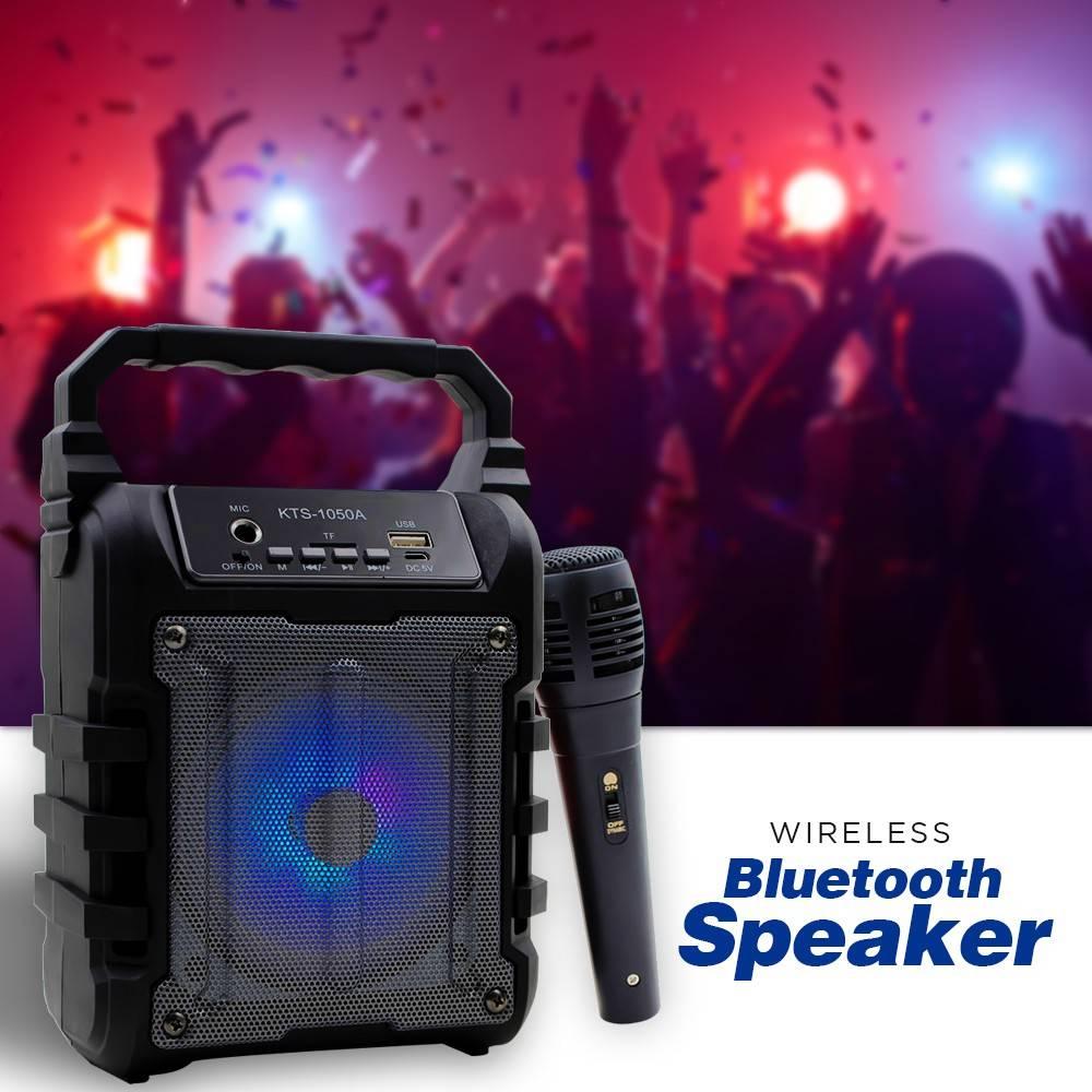 Bluetooth zvucnik manji lako prenosiv i mikrofon Bluetooth zvucnik manji lako prenosiv i mikrofon - Slika 3