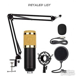 Bm 800 i stalak i Pop Filter Profesionalni studiski set