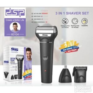 Brijac 3in1 set za brijanje DSP 60104