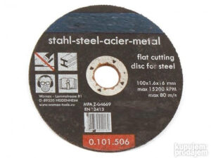 Brusna ploca za metal O100x3.0x16mm