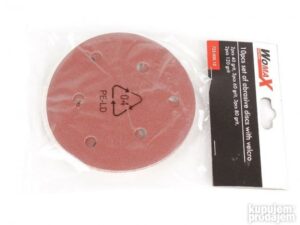 Brusni papir O125mm SET 10 kom