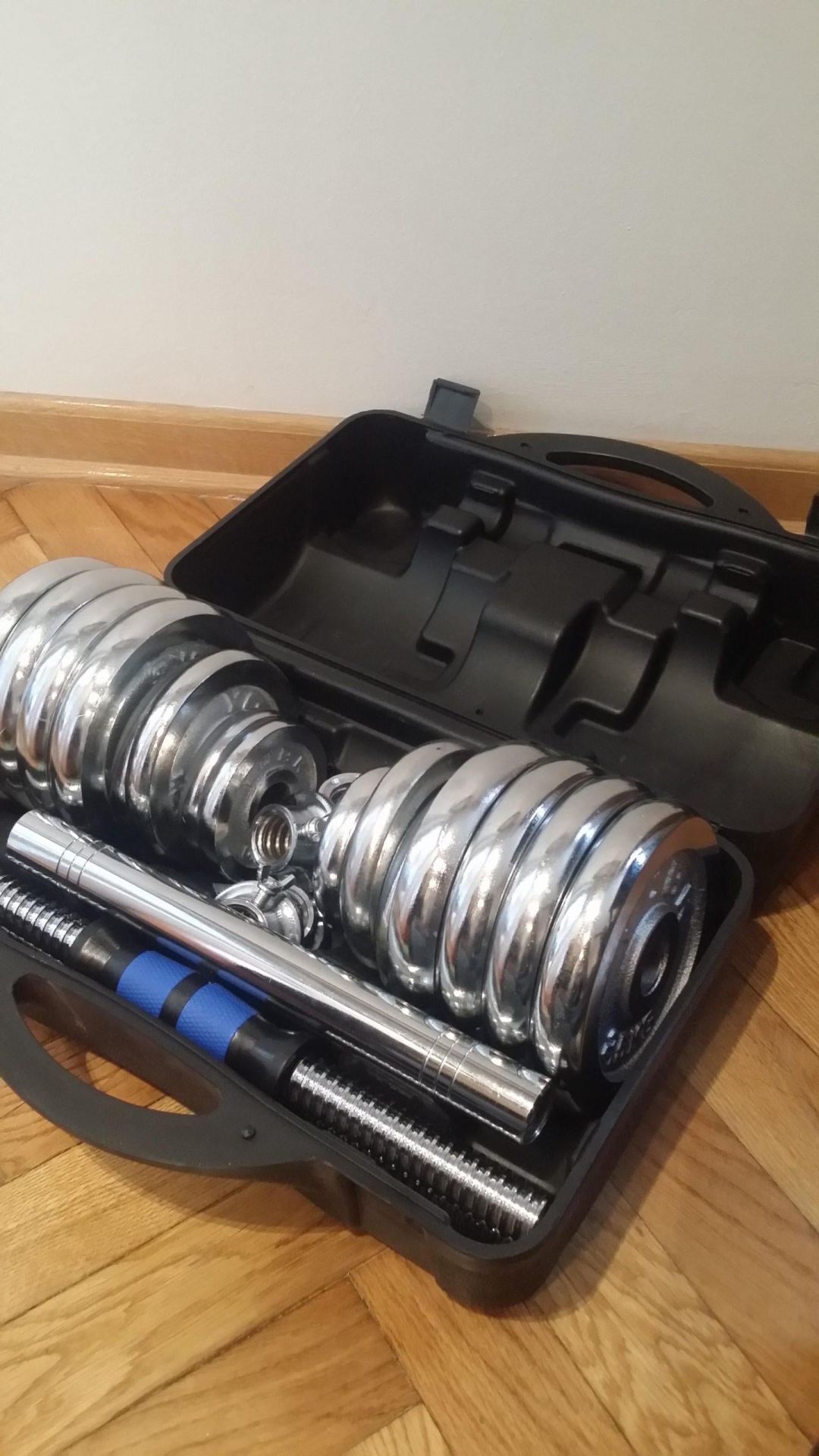 Bucice Tegovi set 30 kg u koferu sa spojnicom - Slika 3