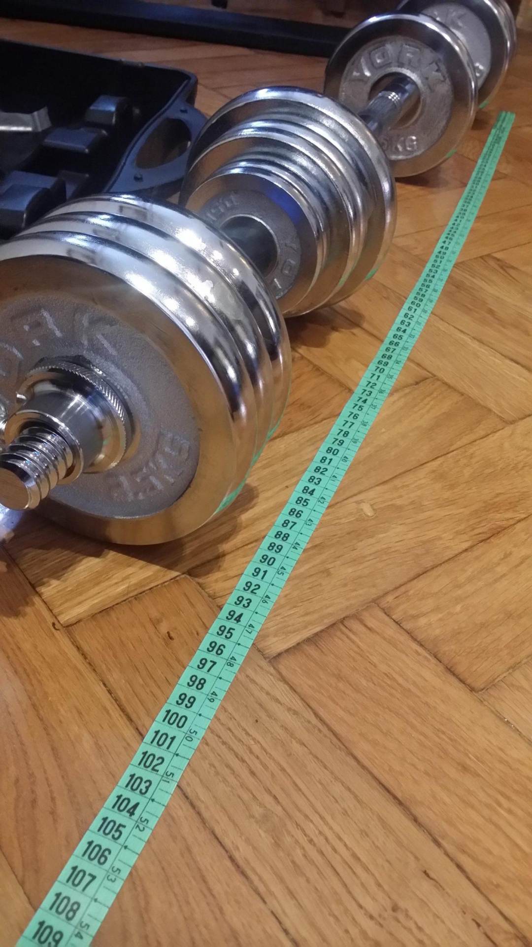 Bucice Tegovi set 30 kg u koferu sa spojnicom - Slika 6