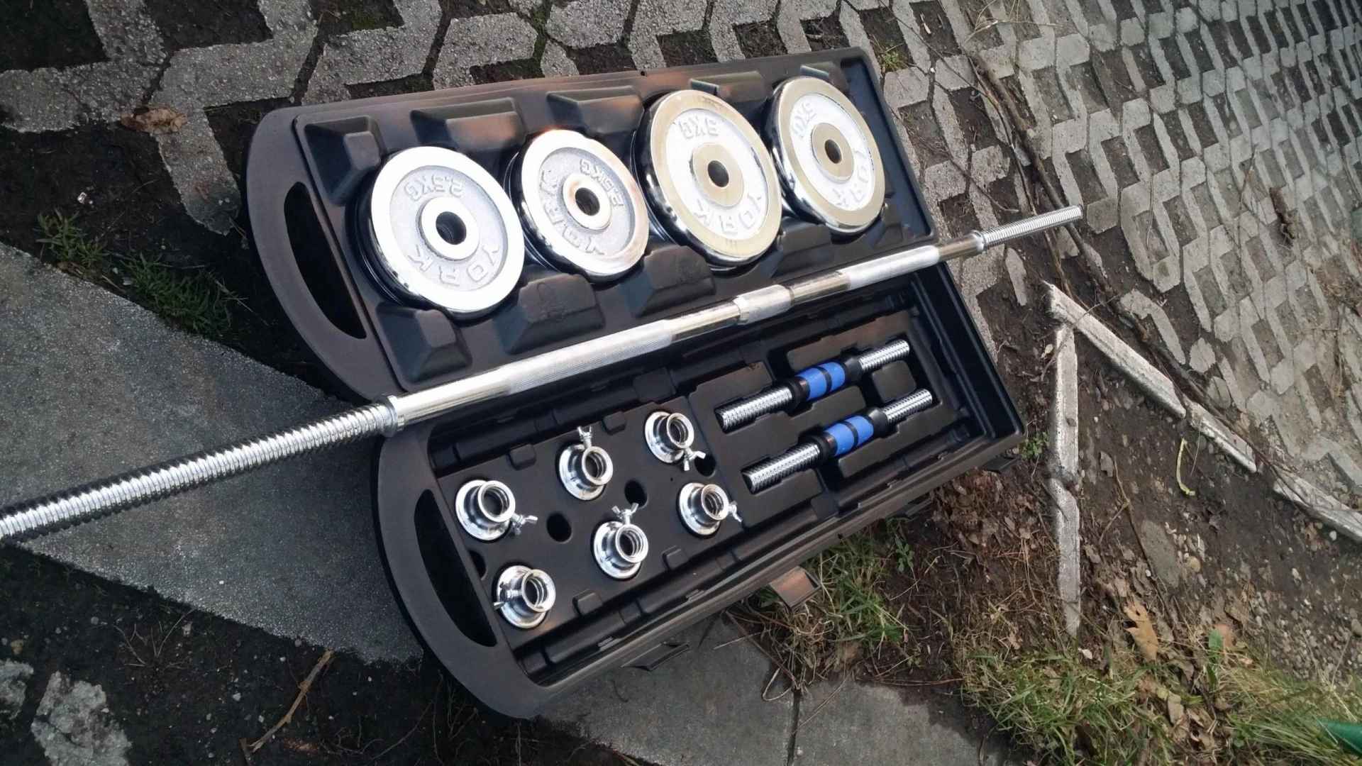 Bucice Tegovi set 50 kg u koferu sa spojnicom - Slika 5